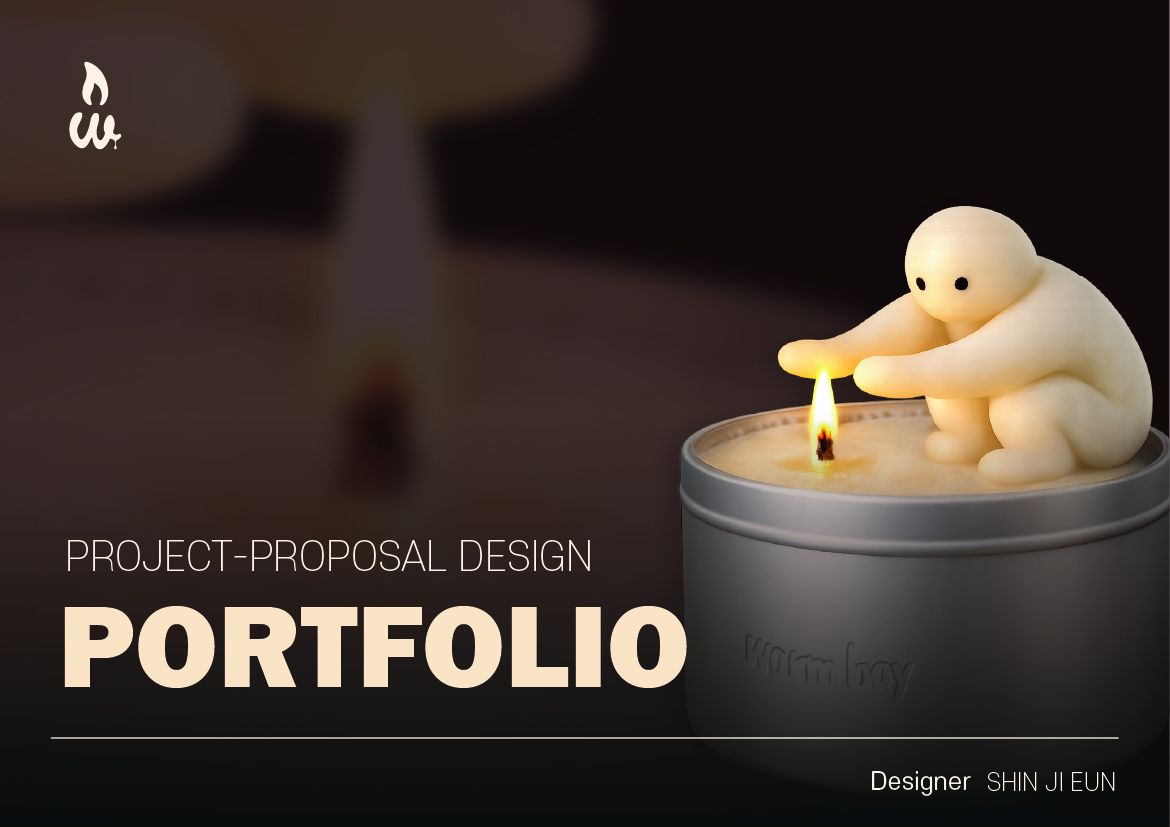 with warm - Candle Brand portfolio image 1