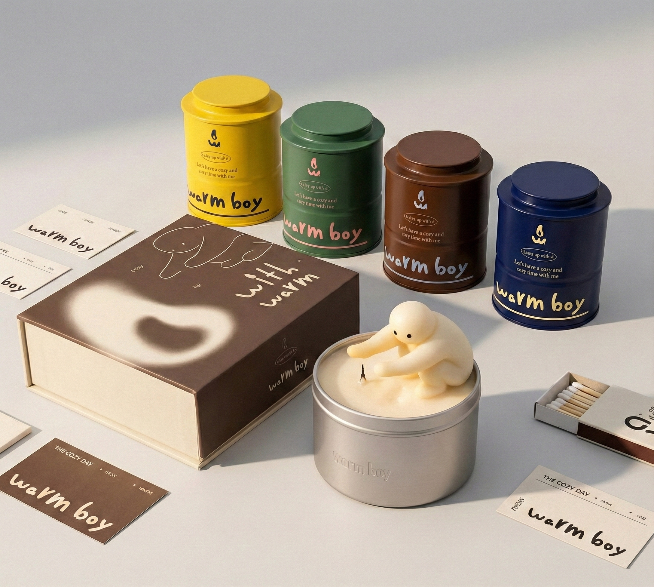 with warm - Candle Brand portfolio image 26